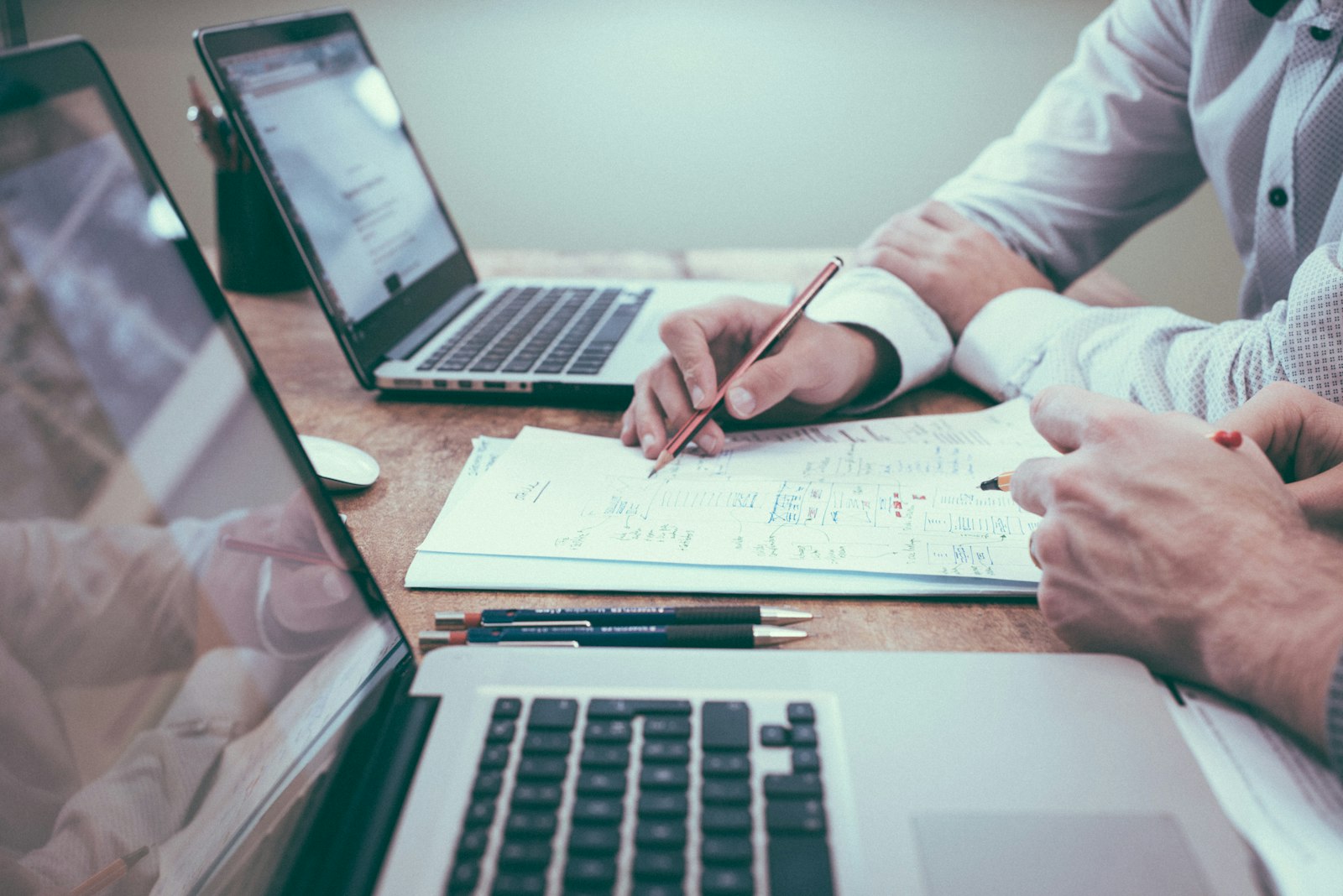 One-on-one leadership coaching session